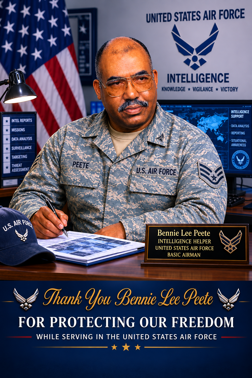 Thank You Gifts For Our Veterans/Veterans Day Appreciation Keepsake - Image 3