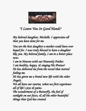 I Leave You in Good Hands
