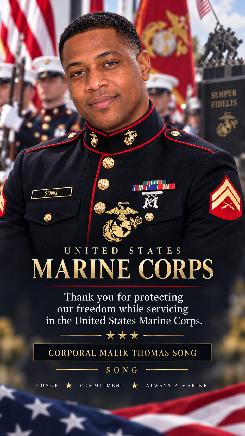Thank You Gifts For Our Veterans/Veterans Day Appreciation Keepsake - Image 4